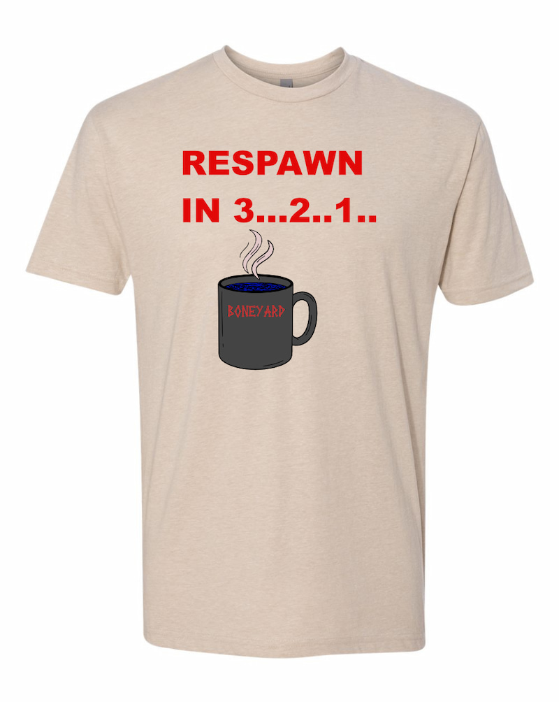 Respawn 3-2-1 gaming t-shirt design